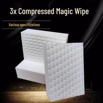 Compressed Nano Sponge Magic Eraser for Phone Screens and Car Interiors 3x Compressed, 10*6*2cm gray