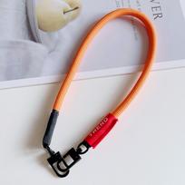 Dopamine Mobile Lanyard: Rotating Keychain, Anti-Lost Wrist Strap, Water Bottle Holder, Woven Short Cord. gray