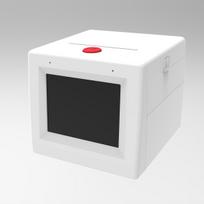 Q15 AI Voice Interactive Mini Thermal Printer with Screen white