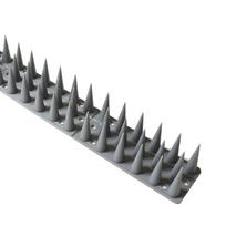 Anti-bird Thorn Bird Spikes Against Birds Anti Climb Bird Thorn Long PP 1 Piece 1pc 45*4.5*3.7cm Bird Deterrent gray