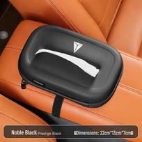 Compatible Tissue Box for Deepal S07/SL03/G318/S09/L07/S05 Car Armrest Pull-Out Tissues gray
