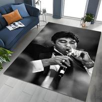 Klasikinis Scarface Tony Montana Filmo Meno Kilimas Kilimas Miegamojo Svetainės Sofai Namų Durų Kilimėlis Dekoras, Didelis Vaikams Neslystantis Grindų Kilimėlis 40x60cm gray