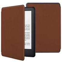 Odinis dėklas Kindle Paperwhite 2018, 10-os kartos odinis miego režimo viršelis For Paperwhite4-10th ruda