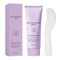 100G Hair Removal Cream Pain Free Fast Acting Moisturizing Gentle Hair Remover Depilatory Cream for Facial Body Legs Arm Underarms Bikini Line 100g white