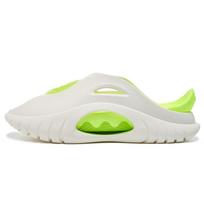 Rigoror Shark Non-Slip Soft Sports Slippers Unisex Footwear White Green Z123260506-4 45 white
