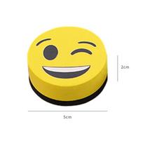 Cute Cartoon Magnetic Whiteboard Eraser - Reusable Office & Study Sponge Wiper yellow