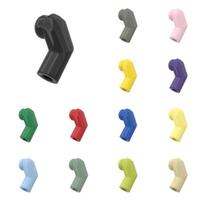 100 vnt. „Pasidaryk pats“ MOC 981 statybinių kaladėlių figūrėlėms dalys Kūno daliai Rankai, kairėje 100pcs black