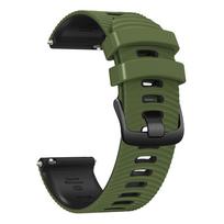 For Garmin Forerunner 265 255 Watch Strap Smartwatch 22mm Silicone Band For Garmin Venu 3 Venu 2 Vivoactive 4 Bracelet Watchband 22mm Forerunner 265 gray