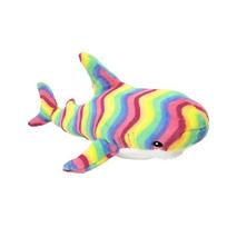 Cosplay Shark Cartoon Plush Pillow Stuffed Six Colors Aquatic Scary Teeth Animal Plushie Home Decoration Companion Gift 15cm pendant