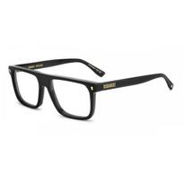 DsquareD2 Men Eyeglasses D2 0182 2m2 Black/55-16-145 black