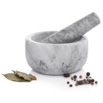 Elegant Marble Mortar for Herbs & Spices, Marble DUKA 11.8 cm