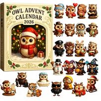 3D -Day Countdown Calendar with Surprise Boxes One Size black