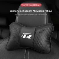 Automobilio Sėdynės Galvos Atrama Kaklo Pagalvėlė Interjeras VW GTI Polo Golf Passat B6 Tiguan Arteon Touareg Taigo Caddy Jetta Beetle CC Ratlankio Dangtelis