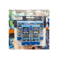 GILLETTE Deodorant Clear Gel 3.8oz 5 pcs 1 pcs 538g gray