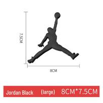 3D Michael Jordan NBA Skraidantis žmogus Metalinis Automobilio Emblema Lipdukas - Universalus Dekoratyvinis Aksesuaras