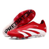 Pasaulio jaunimo futbolo bateliai vyrams: Ilgos dygliuotos batų vinys treniruotėms ir varžyboms Size 41 red