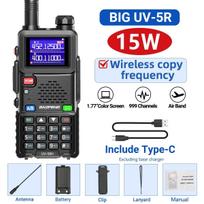 Baofeng UV-5RH Air Band Walkie Talkie Wirless Copy Frequency Type-C NOAA Long Range 999CH Upgraded UV-5R 5RM Ham Two Way Radio US