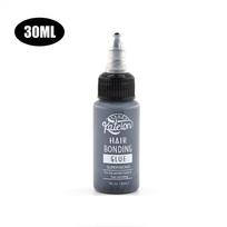 30/60/118ml Vandeniui atsparus plaukų audimo klijai blakstienoms, toupee, perukams, plaukų priauginimui Katelon 30ml gray