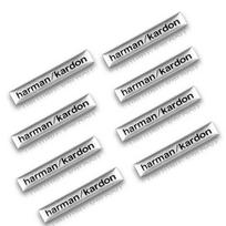 Harman Kardon ženkliukas aliumininiai 3D automobilio garso sistemos lipdukai BMW m e46 e90 e60 f30 f10 e36 e39 g20 f20 e87 e92 g30 e91 x5 mini cooper HM-8PCS- da