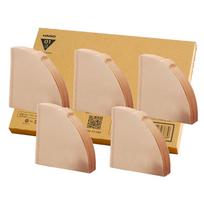 HARIO V60 Coffee Filter 1-2 Cups 200 Sheets 40 x 5 Packs Made Japan FSC Certified Product Paper 01 M Misarashi VCF-01-40M-5S-AZ+ brown