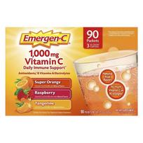 Emergency C 1000mg Vitamin C Super Orange 30 pcs + Raspberry + Tangerine 1 pcs 90 Tablets
