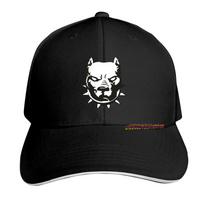 Nauja Madinga Unisex Moteriška Pitbulio Šuns Beisbolo Kepuraitė Unisex Hip Hop Medvilninės Trucker Kepurės Kaulas Tėčio Kepurė Reguliuojama Snapback Kepuraitės Gorras One Size black