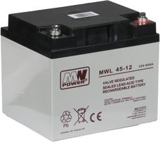 MWPower Akumulator (12V/45AH-MWL) | 12V/45AH-MWL | 5902135168950