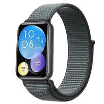 Nailono apyrankė skirta Huawei Watch Fit 2 dirželis išmanusis laikrodis Priedai Keičiama apyrankė Apyrankė Correa Huawei Watch fit2 active For huawei fit 2 gray