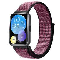 Nailono apyrankė skirta Huawei Watch Fit 2 dirželis išmanusis laikrodis Priedai Keičiama apyrankė Apyrankė Correa Huawei Watch fit2 active For huawei fit 2 gray