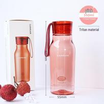 Lock&Lock ECO Tritan Portable Water Bottle for Men and Women - Summer Sport Cool Cup 350~750ml beige