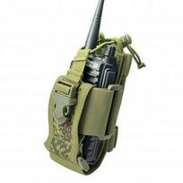 Tactical MOLLE Walkie-Talkie, Flashlight, and Baton Holster Small Capacity