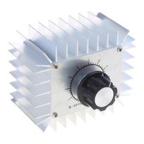 Pramoninis 220V tiristorinis variklio greičio reguliatorius 5000W variklio greičio reguliatorius Metalinis galios reguliatorius elektrinei įrangai