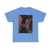 Cowboy Bebop Spike Spiegel Graphic Print Adult Swim Unisex Heavy Cotton T-Shirt S black