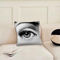 Šiuolaikinė P-Piero F-Fornasettis pagalvės užvalkalas Pagalvės užvalkalas Dekoras Kambarys Namai Sofa svetainė Biuras Automobilis Nordic Paprastumas 20x20Inch