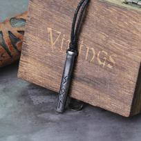 Nenublunkančios Šiaurės mitologijos simbolių karoliai Talismanas Vyriški Vikingų runos Vegvisir Amuletas Pakabukas Valknut Senovinio plieno papuošalai no box&adjustable gray
