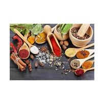 Kitchen Posters Grains Spices Spoon Peppers Canvas Painting Wall Art Modern Food Picture Restaurant Decor Nordic Home Decoration 21x30cm No Frame
