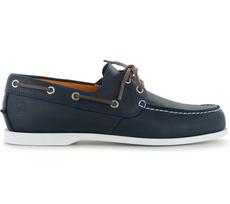 Timberland Cedar Bay Valties Bateliai - Vyriški Klasikiniai Valties Bateliai Oda Mėlyni TB0A28BM-019 ORIGINALUS EU 41 US 7.5 mėlyna