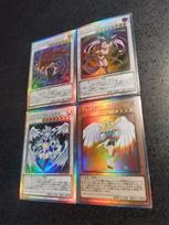 4 vnt./rinkinys pasidaryk pats Yu-Gi-Oh! Žvaigždžių dulkių drakonas Mergaitiška versija Savikontrolė Kolekcionuojama Parašyta Prekybos Blykstės kortelė Anime Komiksas Mielas dovanų gray