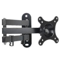 Anti-Shake Aluminum TV Wall Mount Bracket for Motorhome/Caravan - 15 -32  LCD/LED (100x100 VESA, 7kg Max, Black)