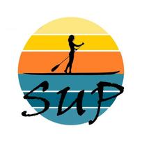 SUP Paddle Board Vinyl Car Stickers Waterproof - Scratch Resistant Auto Door Window Decals 12cm