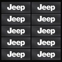 Karštas Naujas Metalinis Automobilio Ženklelis Emblema Lipdukas Dekoracija Automobilio Aksesuarai Jeep Wrangler Grand Cherokee Compass Renegade Cherokee Gladiator