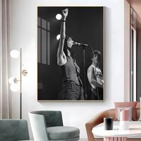 1 vnt. Singer P-Patti Smith plakato lipduko spaudinys Neperšlampamas sienos menas Svetainei Miegamajam Namų dekoravimui (as the picture,42x30cm No Frame)