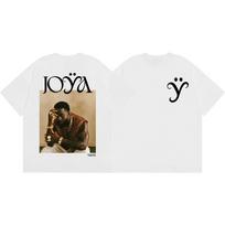 Rapper Tayc Joya Graphic T Shirts Unisex Unisex Hip Hop Vintage Short Sleeve Tshirts Fashion Casual 100cotton Tshirt Streetwear S beige