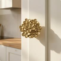 Cabinet Pull Polished Drawer Knob Elegant Knobs Robust for 1 PC auksas