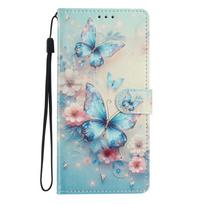 S26/S25/S24/S23 Case for Samsung Galaxy S26 Ultra S25 Edge S24 FE S23 S22 S21 S20+ Plus Case Leopard Print Wallet Leather Cover Samsung S26 Ultra white