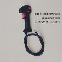 1 Set For Gasoline Brush Cutter Grass Trimmer Tube Handle Throttle Trigger Cable Manual Throttle Switch Assembly Switch