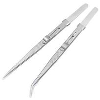 Stainless Steel Diamond Jewelry Tweezers Multipurpose Gemstone Clamp Tool for Bead Jewelry Making Setting