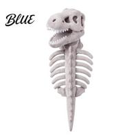 Šunų Helovino Kostiumai Šviečiantys Tamsiai 3D Dinzaurų Skeletas Gyvūnėlio Kostiumas Pliušinis Cosplay Kūrybinės Fotografijos Rekvizitai Apranga Katėms Šunims Šviečiantis Dino M