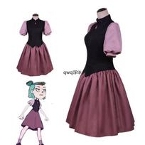 Pelėdos namas Amity ir Luz Noceda Cosplay Rinkinys Helovinas Anime Expo Vaidmenų žaidimo kostiumas 110CM black