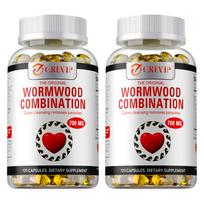 GREVIP - Pelynas, Juodasis riešutas, Gvazdikėlis - 700 mg Kompleksas - Žarnyno sveikata 120*2